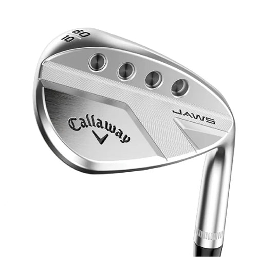 Callaway Jaws Full Toe wedge i chrome, klubbhuvud sett snett framifrån