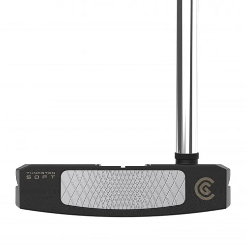 Cleveland Frontline Elite Cero SB kompakt mallet-putter, vy av sula med justerbara vikter