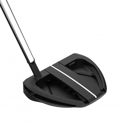 Cleveland Frontline Elite Cero SN kompakt mallet-putter med slant neck-hals, närbild