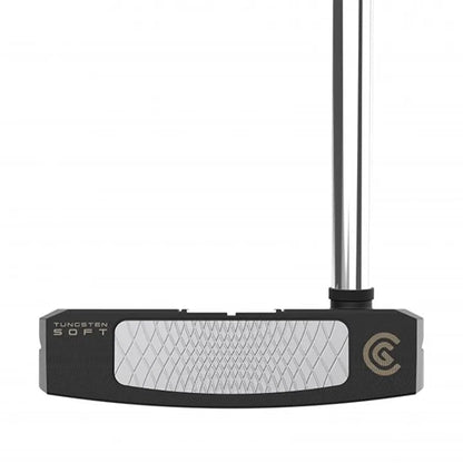 Cleveland Frontline Elite Rho SB mallet-putter med single bend-hals, närbild
