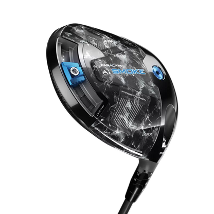 Callaway Paradym AI Smoke MAX driver, närbild på träffytan