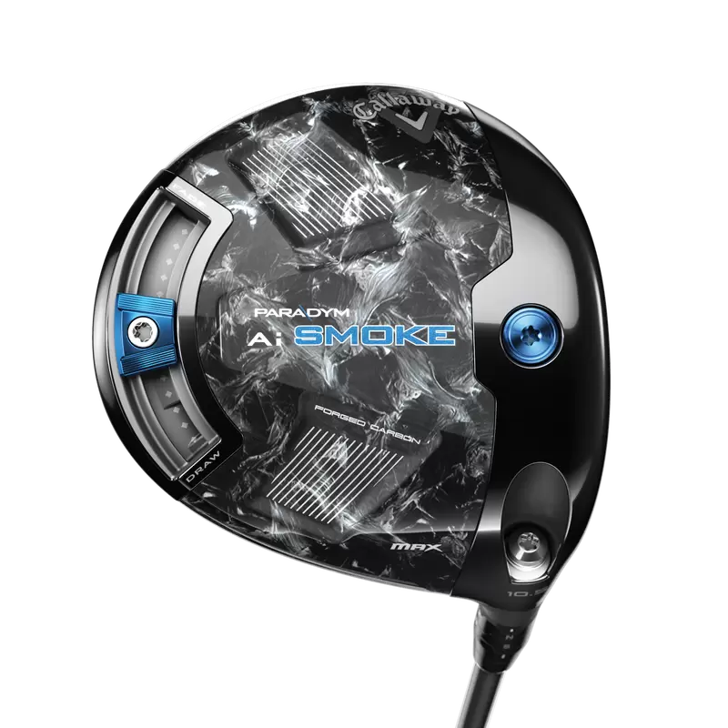 Callaway Paradym AI Smoke MAX driver, sulan sedd underifrån