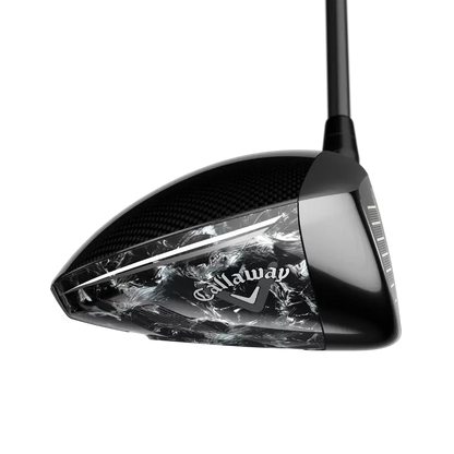 Callaway Paradym AI Smoke Triple Diamond driver, vy uppifrån vid adress