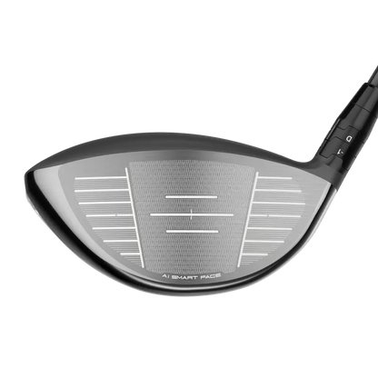 Callaway Paradym AI Smoke Triple Diamond driver sedd bakifrån med flyttbara vikter