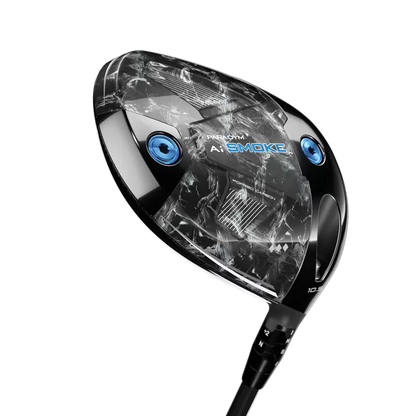 Callaway Paradym AI Smoke Triple Diamond driver, närbild på träffytan