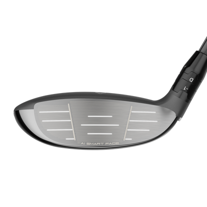 Callaway Paradym AI Smoke MAX D fairwaywood, träffytan sedd framifrån