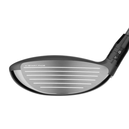 Callaway Paradym AI Smoke Triple Diamond fairwaywood, träffytan sedd framifrån