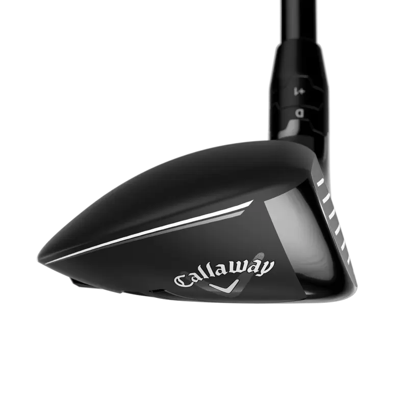 Callaway Paradym AI Smoke HL hybrid, träffytan sedd framifrån
